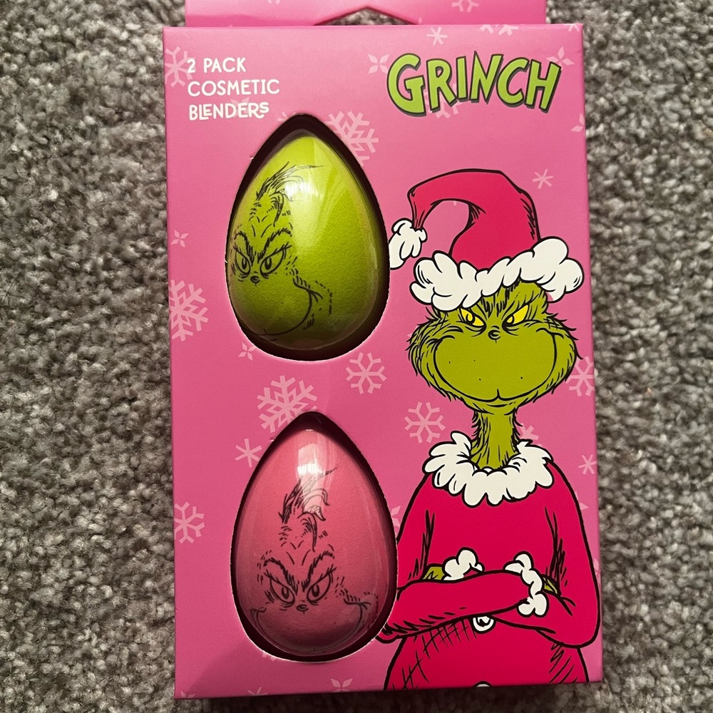 Dr. Seuss Grinch Cosmetic Blenders - Green and Pink